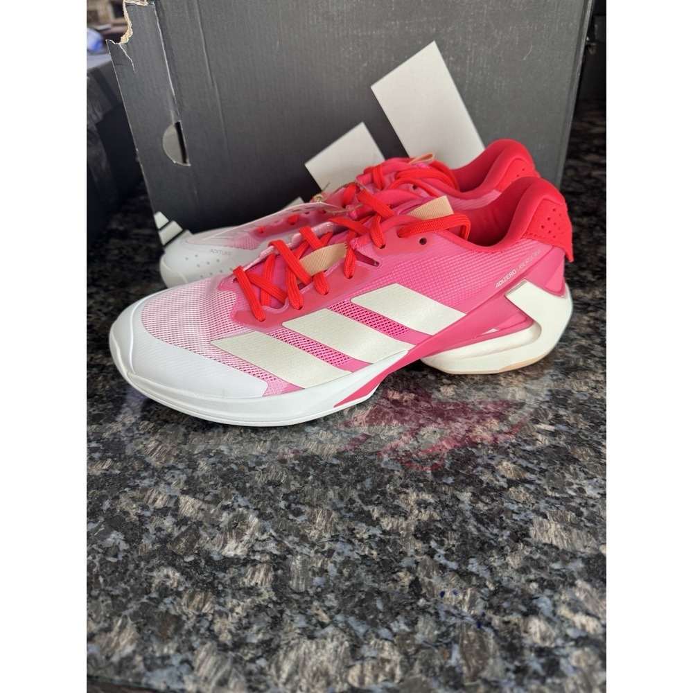 adidas adizero Ubersonic 5 Women's Tennis Shoes IH9936 Hot Pink, White Sz‎ 9